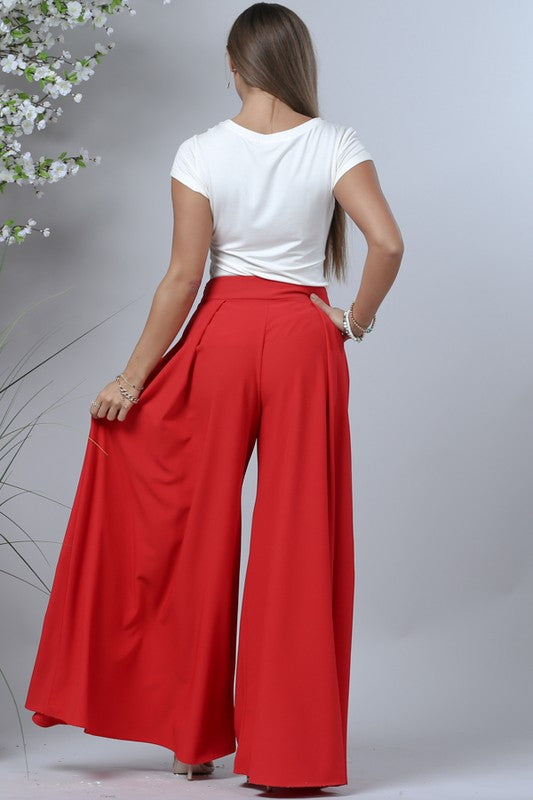 Red Palazzos - Buy Trendy Red Palazzos Online in India | Myntra